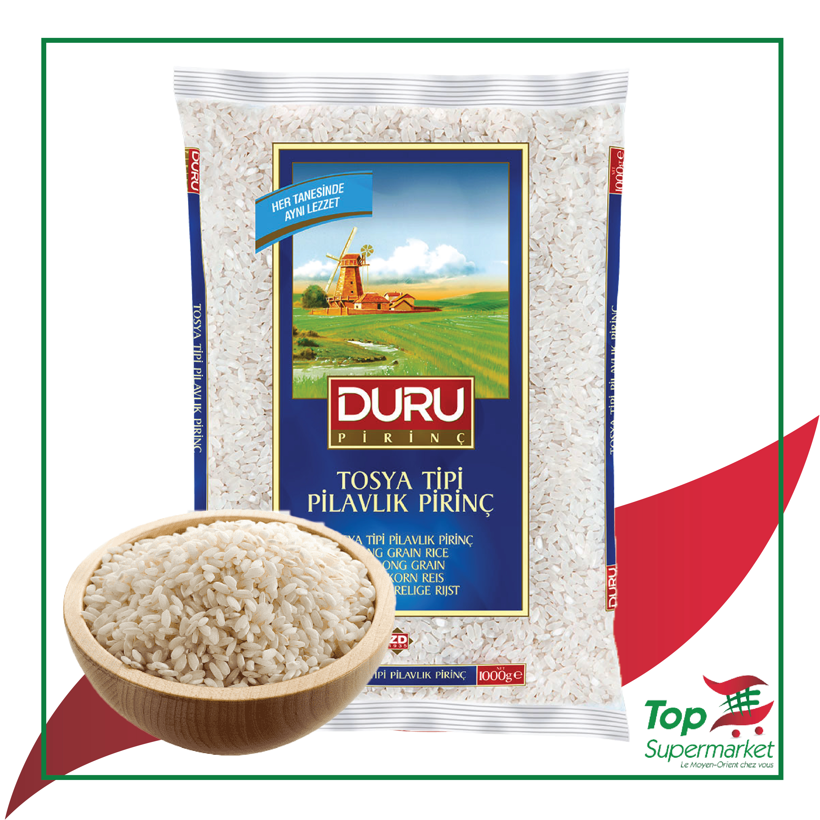 Duru riz Tosya 1KG